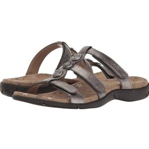 Taos "Like New" Women Prize 3 Strappy Comfort  leather Sandals sz 10